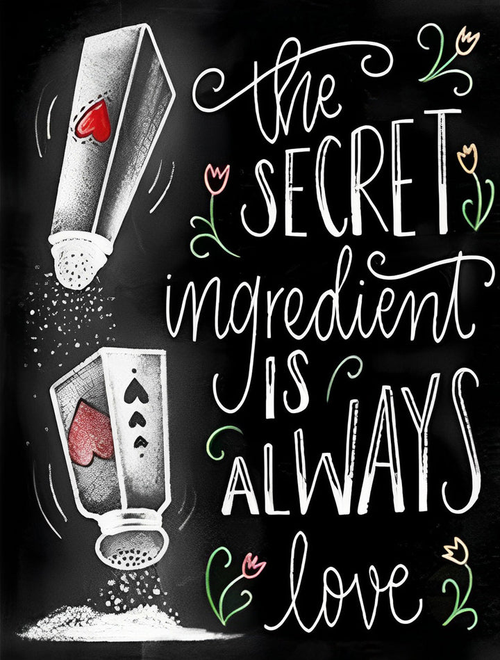 Liefde, het Geheime Ingrediënt Diamond Painting