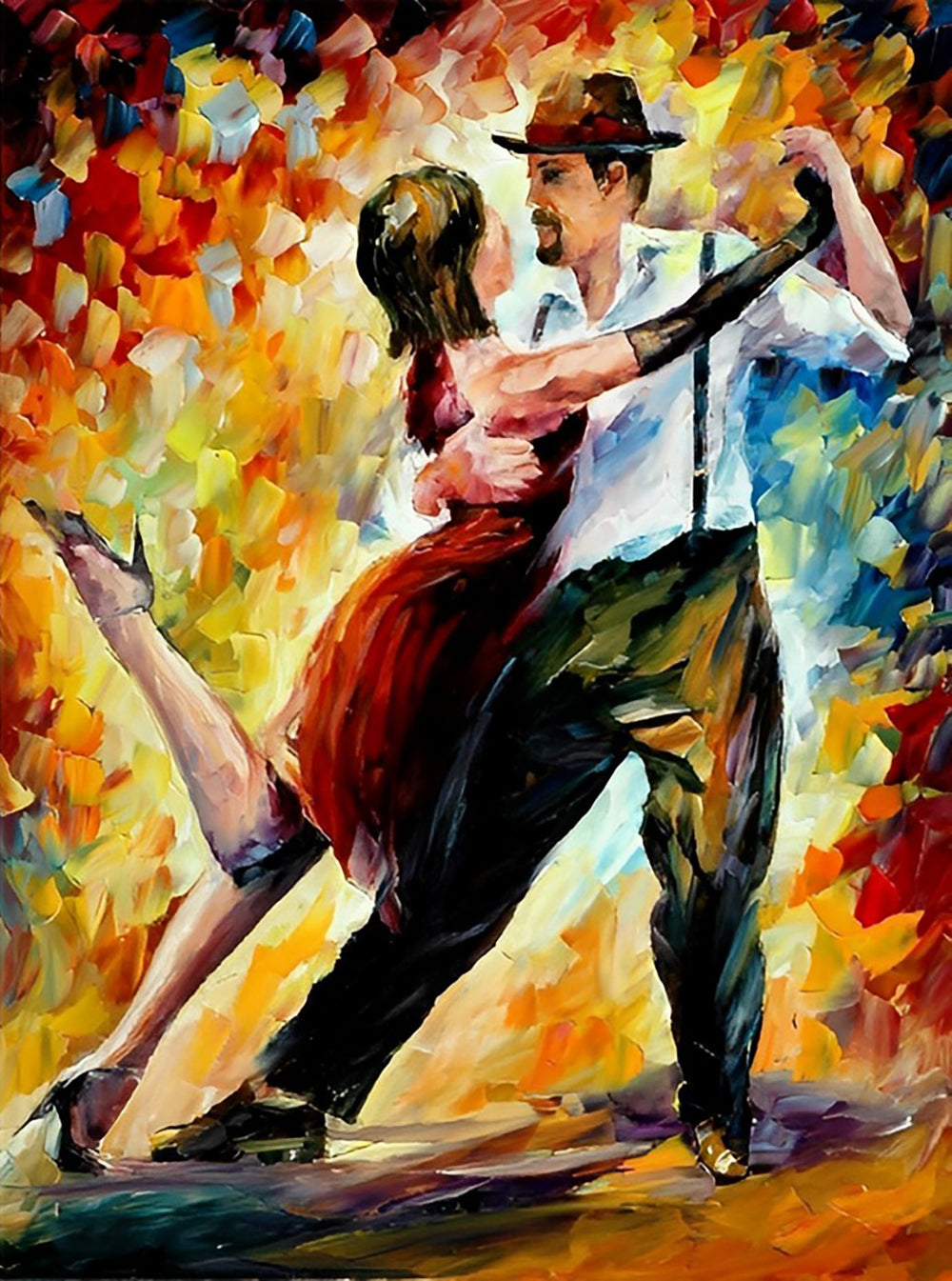 Liefde in Beweging Diamond Painting