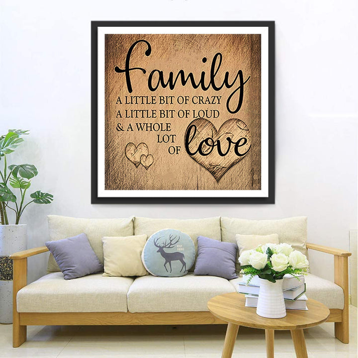 Liefdevolle Familie Diamond Painting