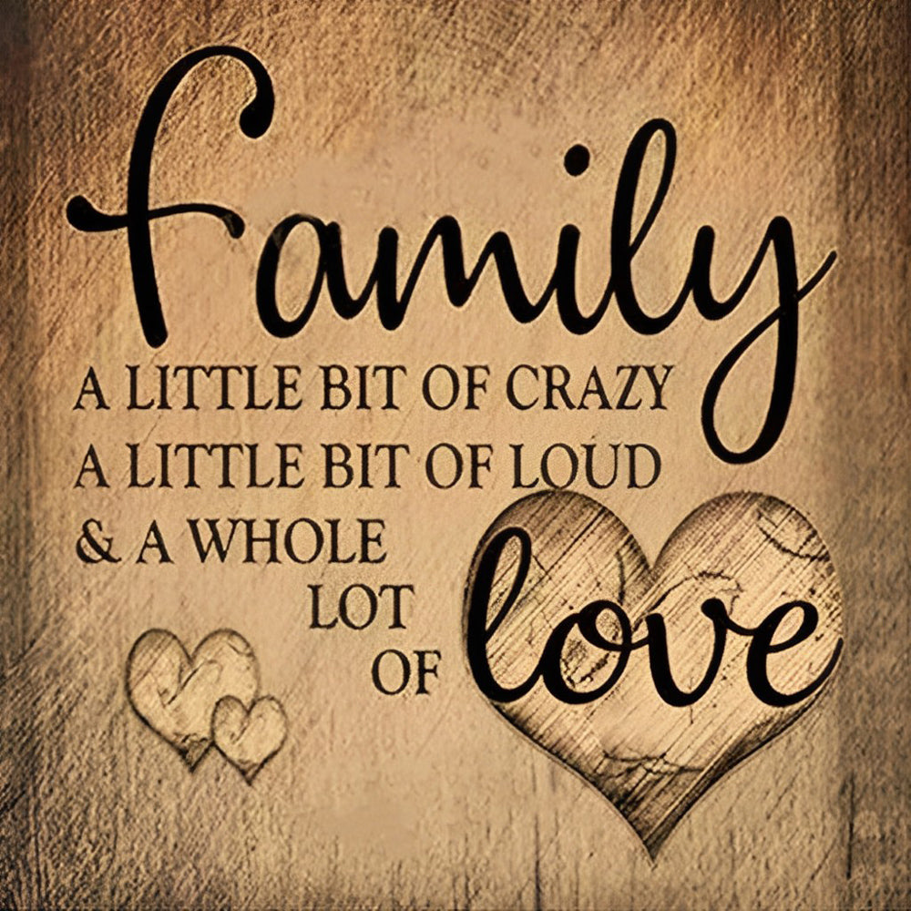 Liefdevolle Familie Diamond Painting