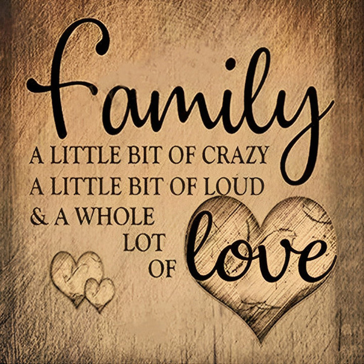 Liefdevolle Familie Diamond Painting