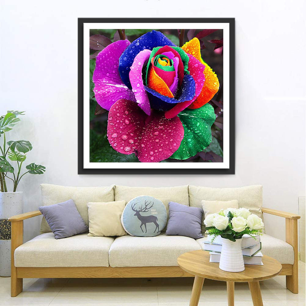 Magische Roos Diamond Painting