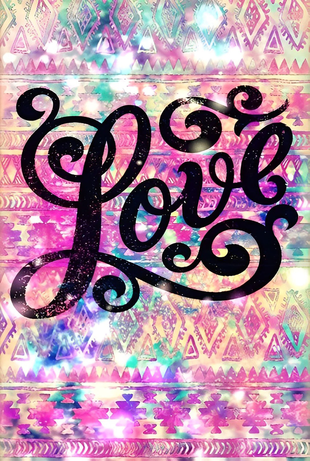 Magische Uitroep van Liefde Diamond Painting