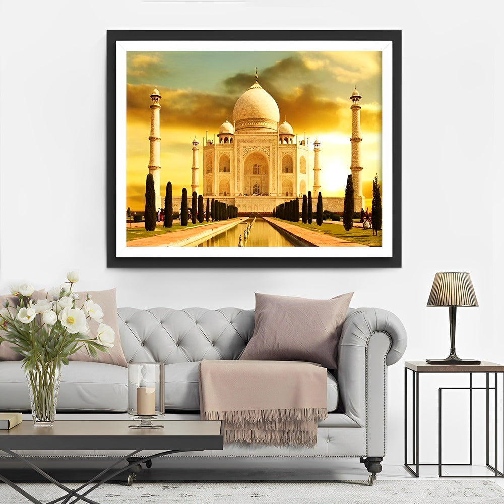 Majestueuze Taj Mahal Diamond Painting