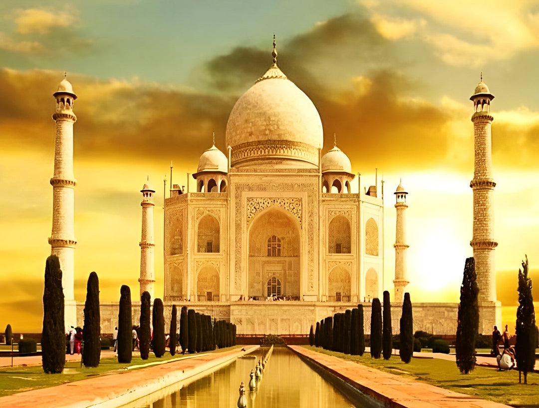 Majestueuze Taj Mahal Diamond Painting