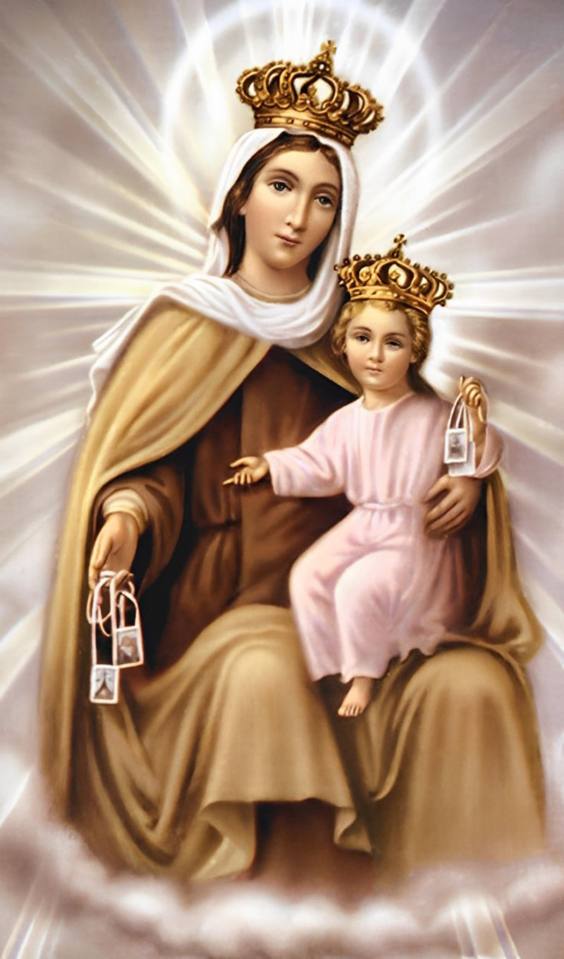 Maria en Jezus in Glorie Diamond Painting