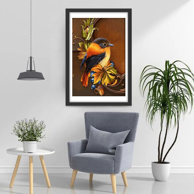 Mus op het Ornament Diamond Painting