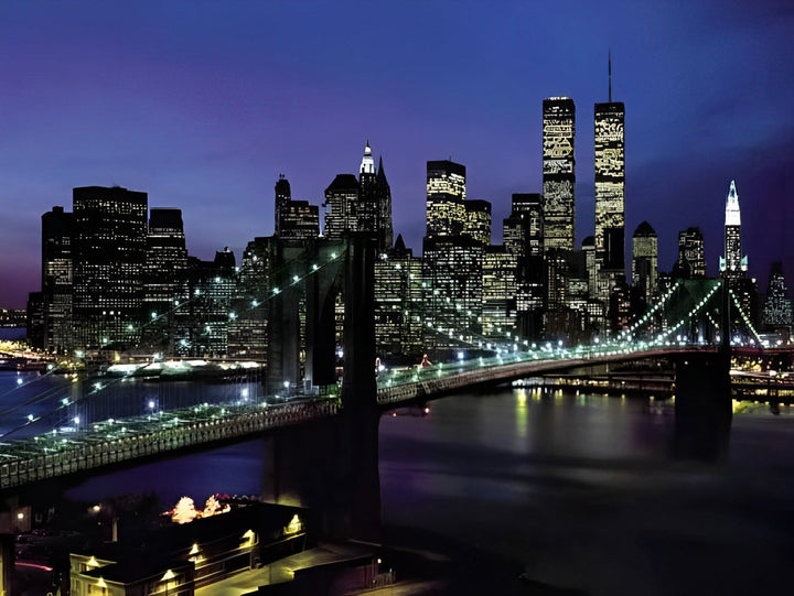 New York bij Nacht Diamond Painting