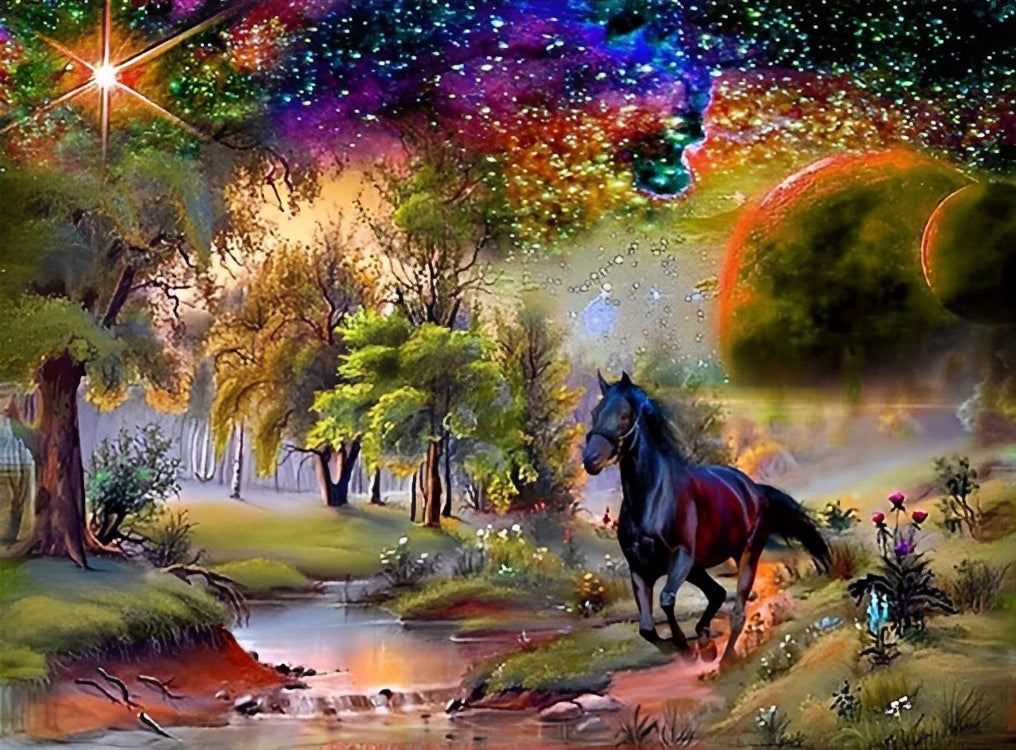 Paard Diamond Painting