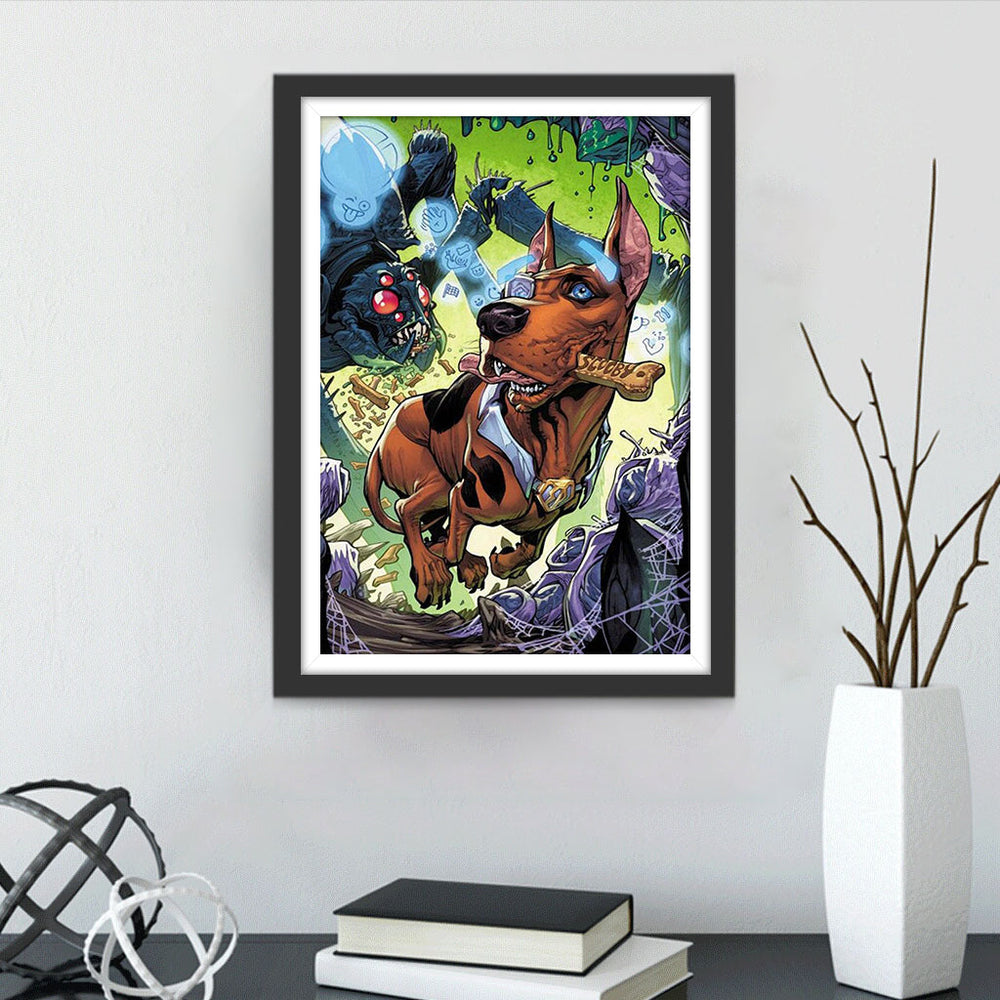 Piratenhond Diamond Painting
