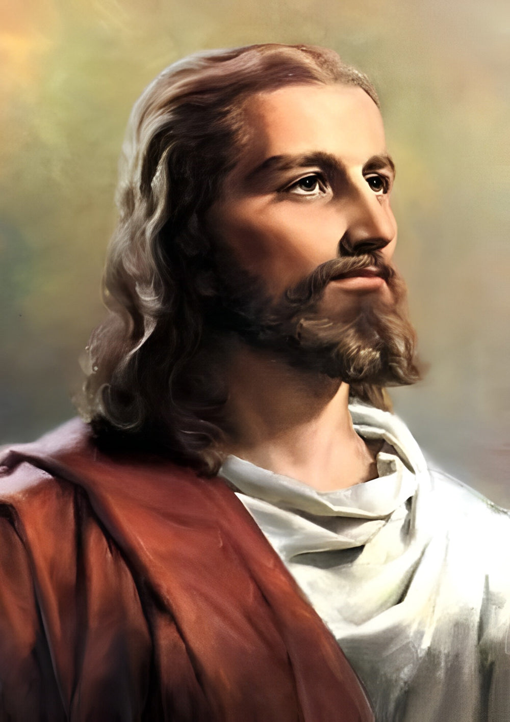 Portret van Jezus Diamond Painting