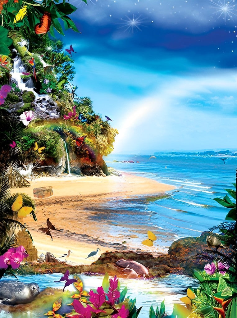 Prachtig Strand Diamond Painting