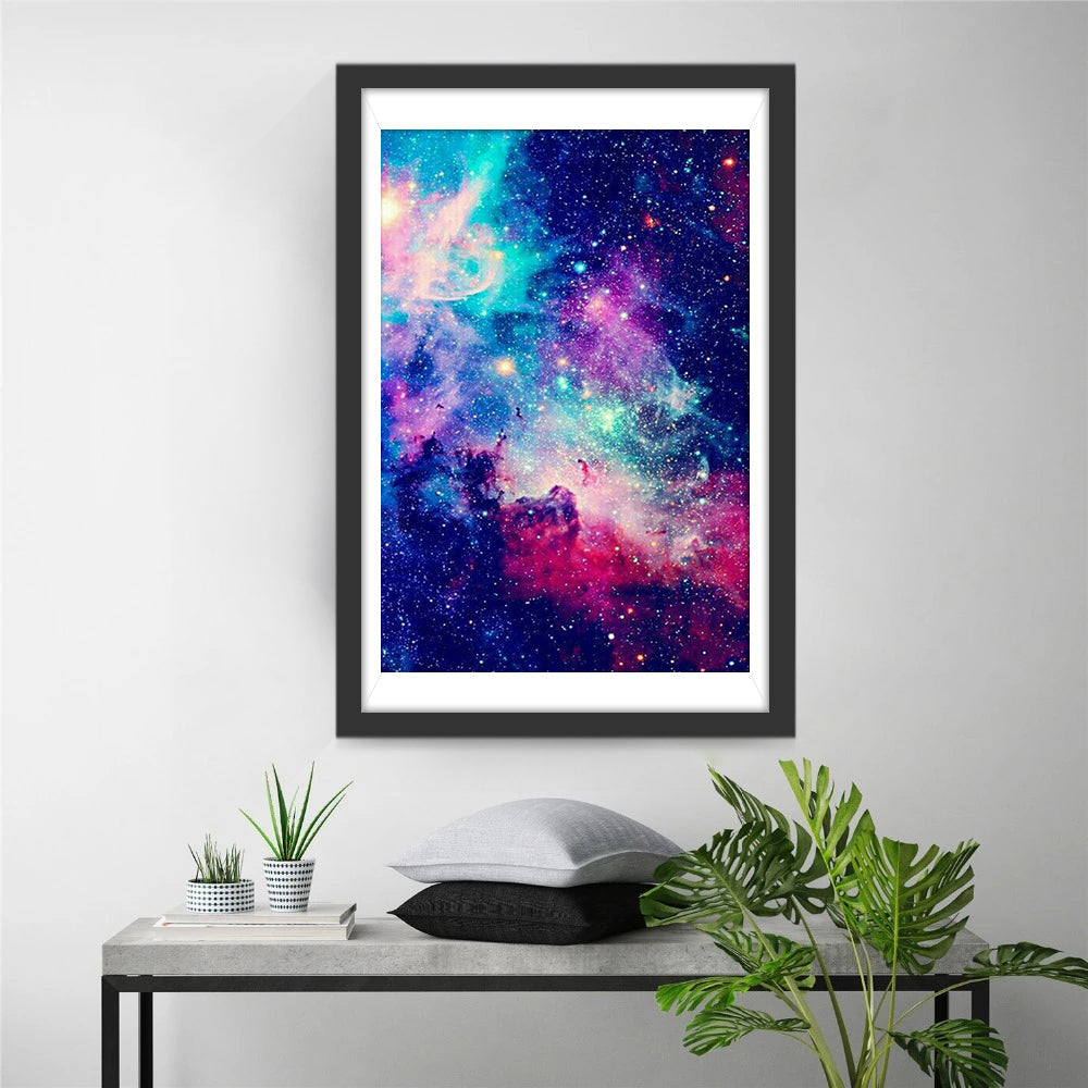 Prachtige Kleurenpracht van de Nevelhemel Diamond Painting