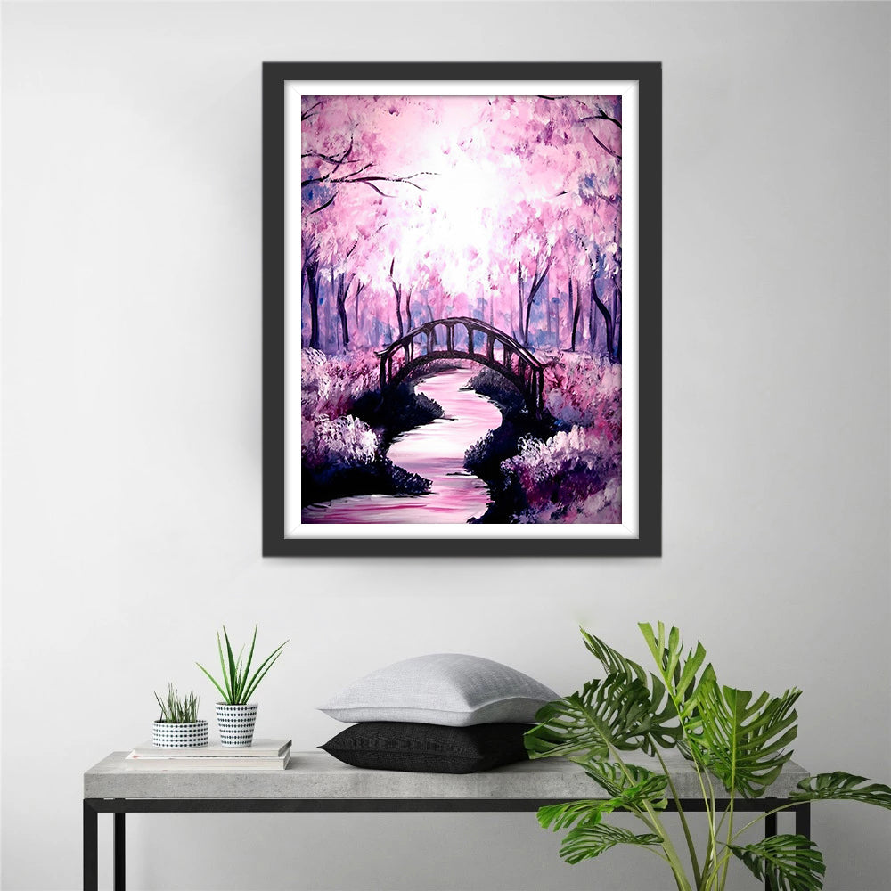 Romantisch Droomtafereel Diamond Painting
