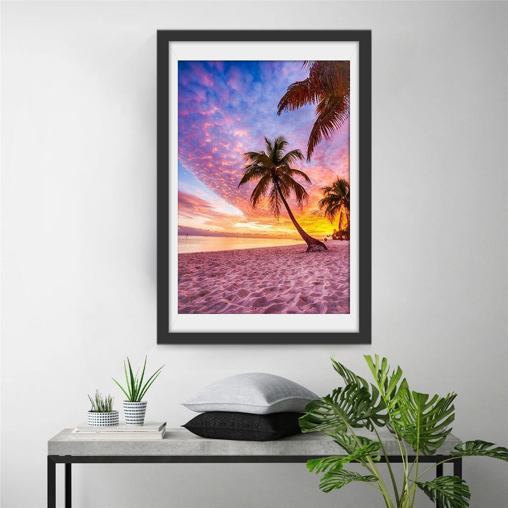 Romantisch Strand Diamond Painting