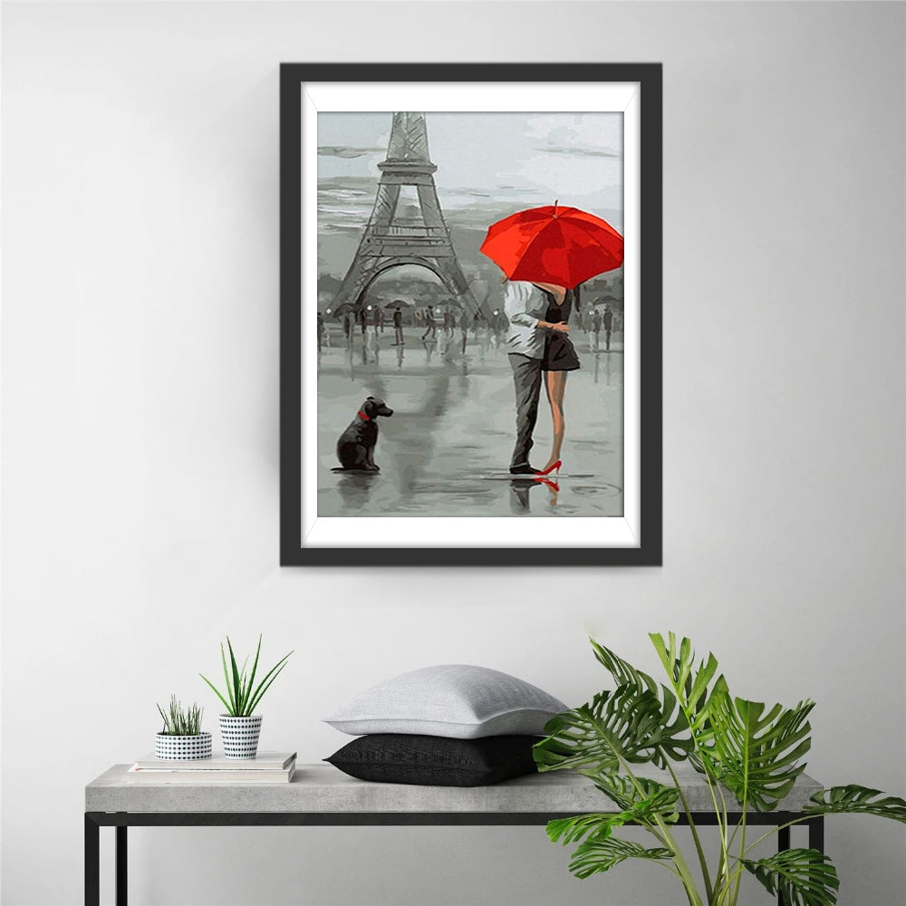 Romantische Momentopname Diamond Painting