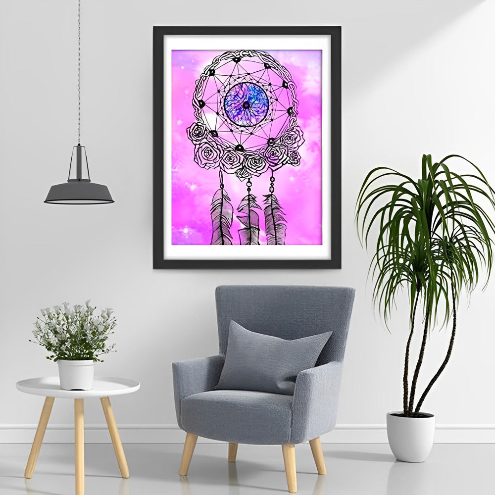 Rozen-oogdromenvanger Diamond Painting