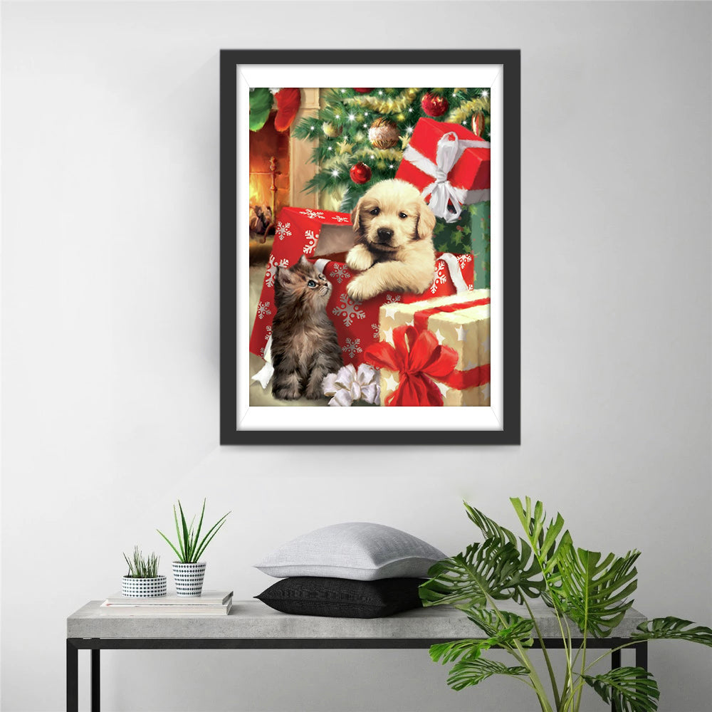 Schattige Vriendjes Diamond Painting