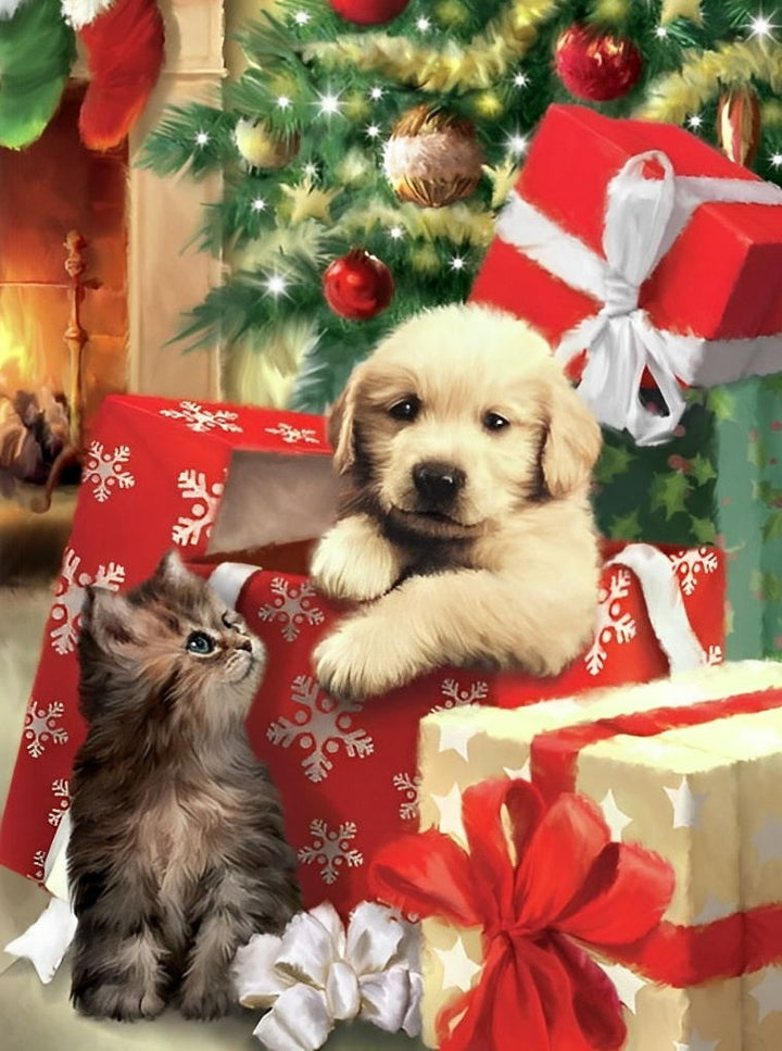 Schattige Vriendjes Diamond Painting