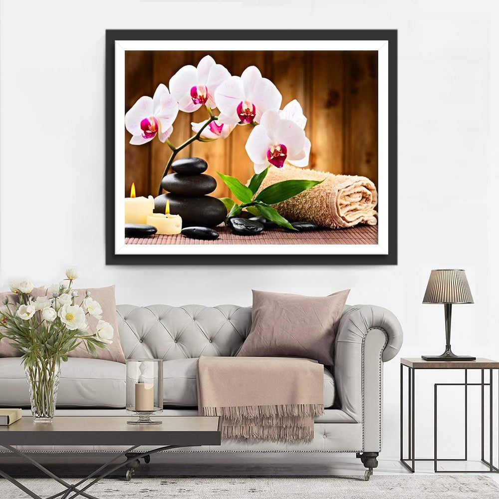 Serene Orchidee Diamond Painting