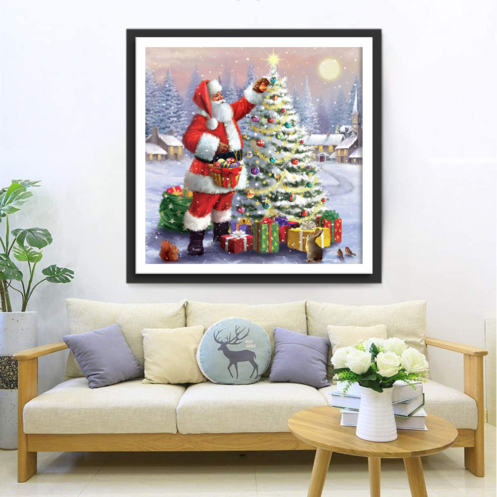 Sint Versiert de Boom Diamond Painting
