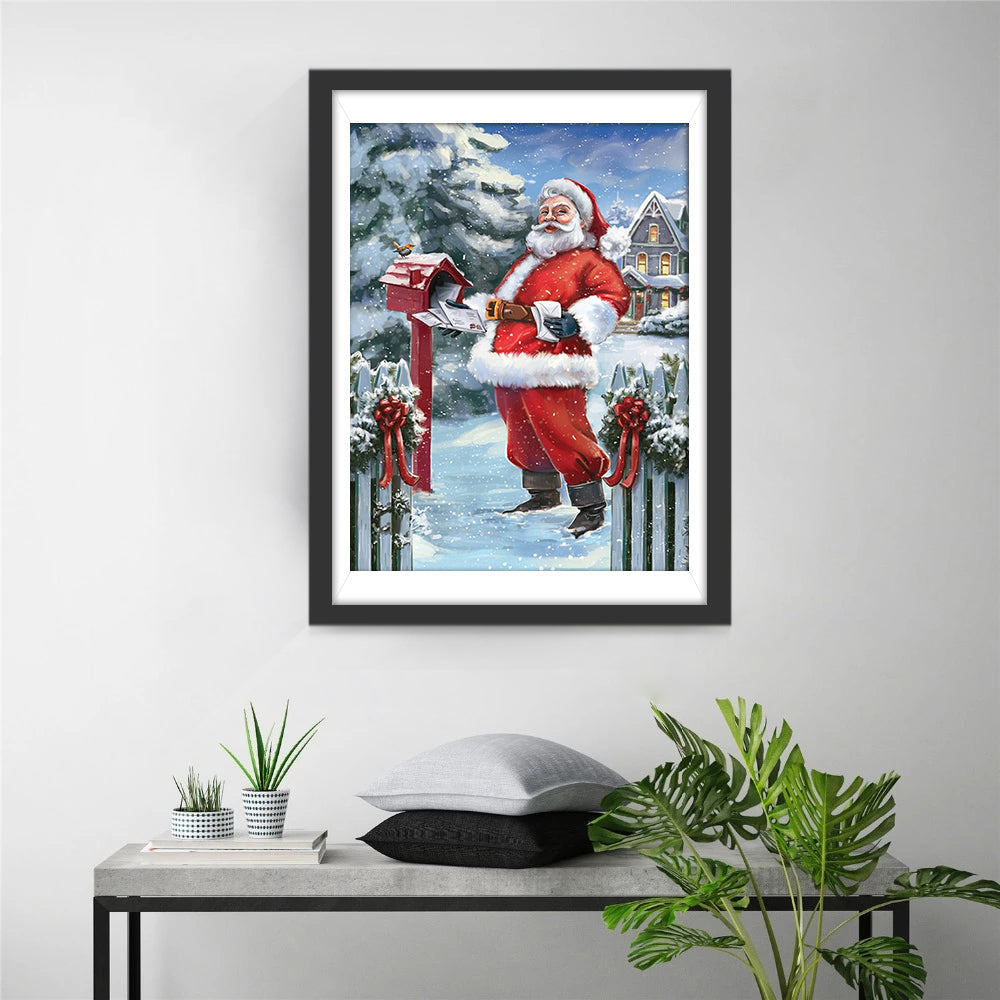 Sinterklaas de Postbode Diamond Painting