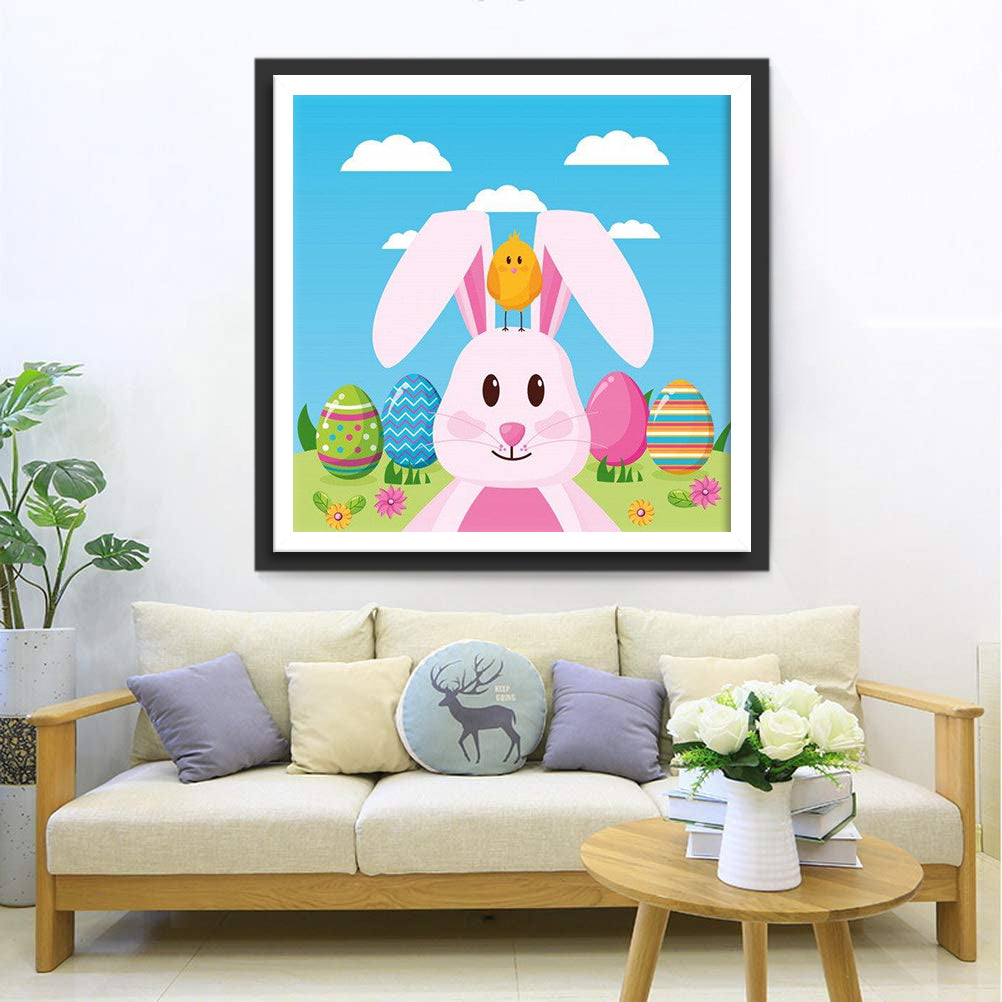 Speels Levendig Plaatje Diamond Painting