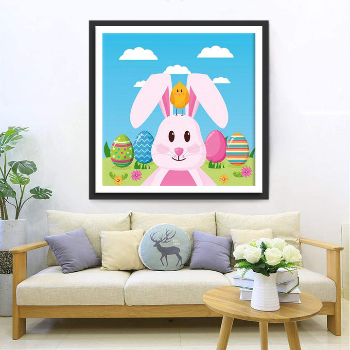 Speels Levendig Plaatje Diamond Painting
