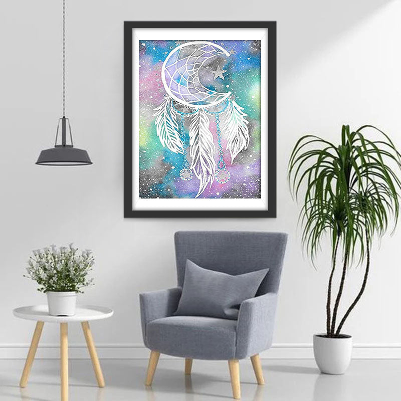Sterrenkledige Droomwereld Diamond Painting