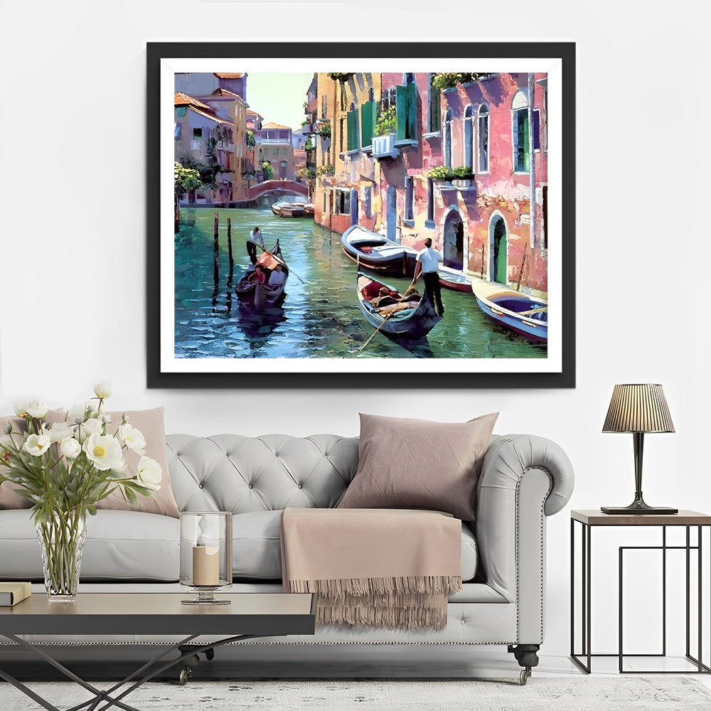 Stille Venetiaanse Hoek Diamond Painting