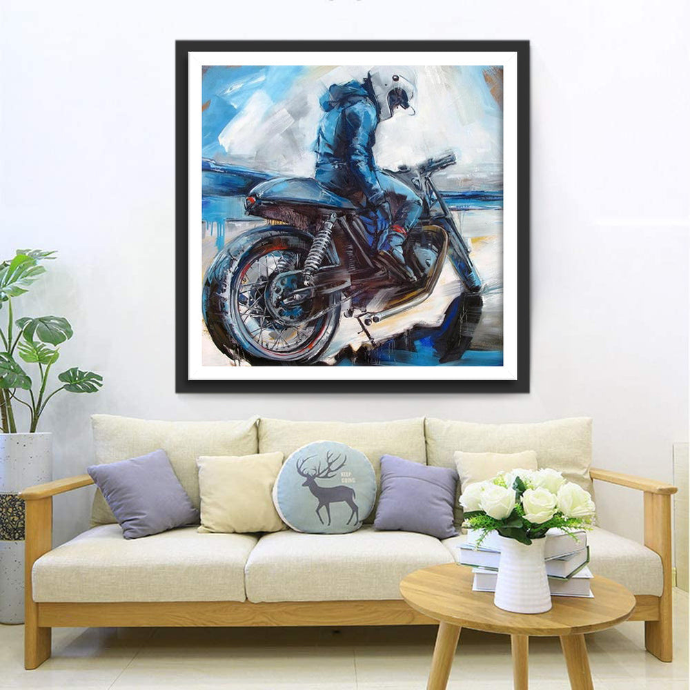 Stoer Vrij Beeld Diamond Painting