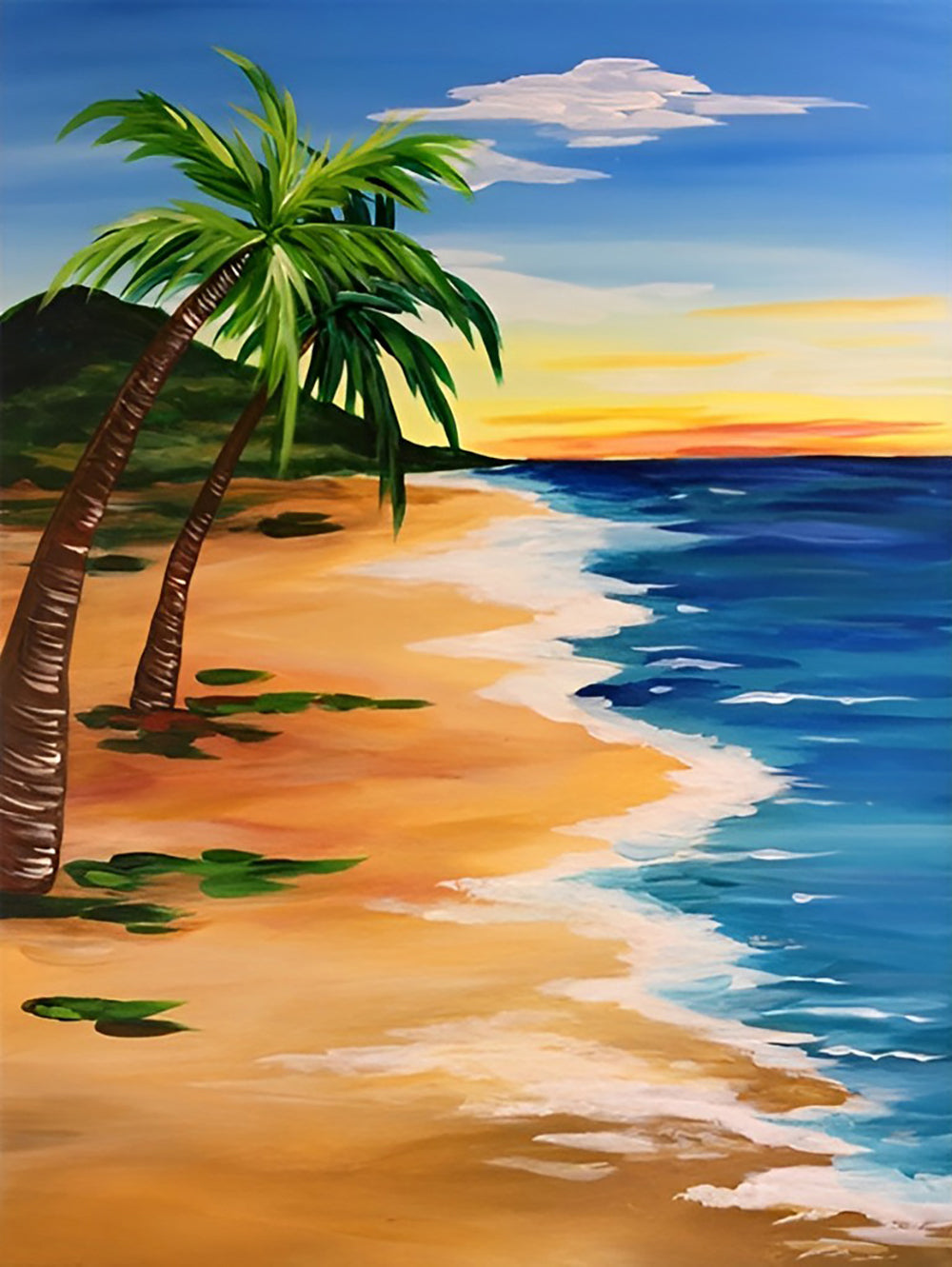 Strandparadijs Diamond Painting