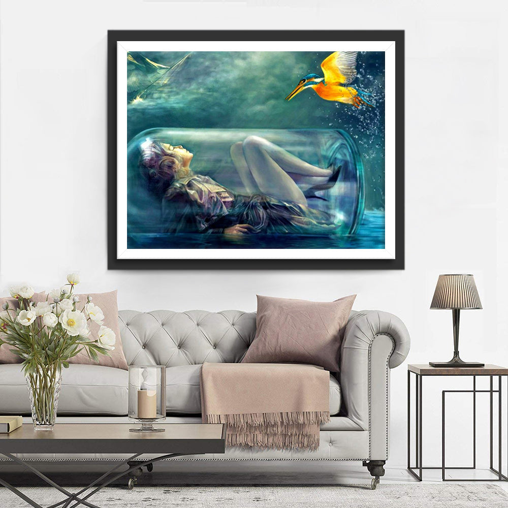 Surrealistisch Tafereel Diamond Painting
