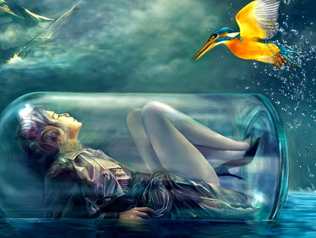 Surrealistisch Tafereel Diamond Painting