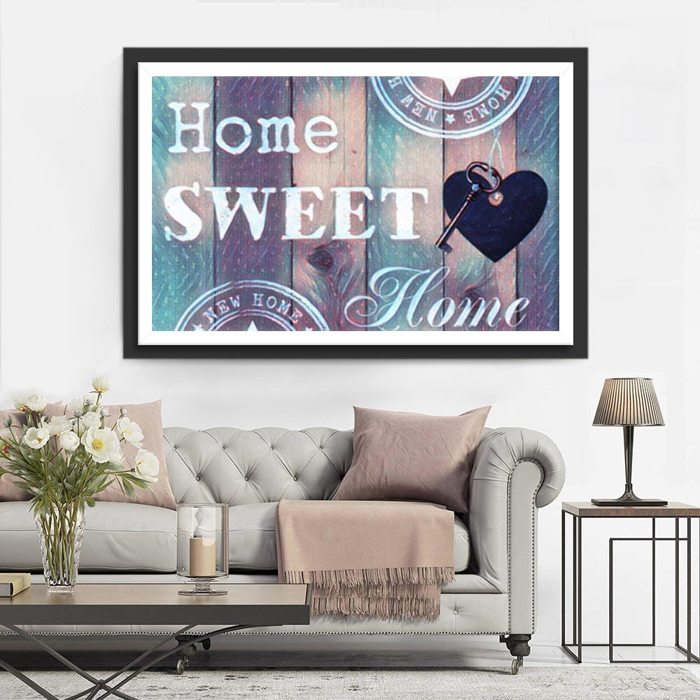Thuis, waar ik Hoor Diamond Painting
