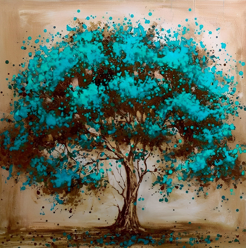Turquoijn Boom Diamond Painting