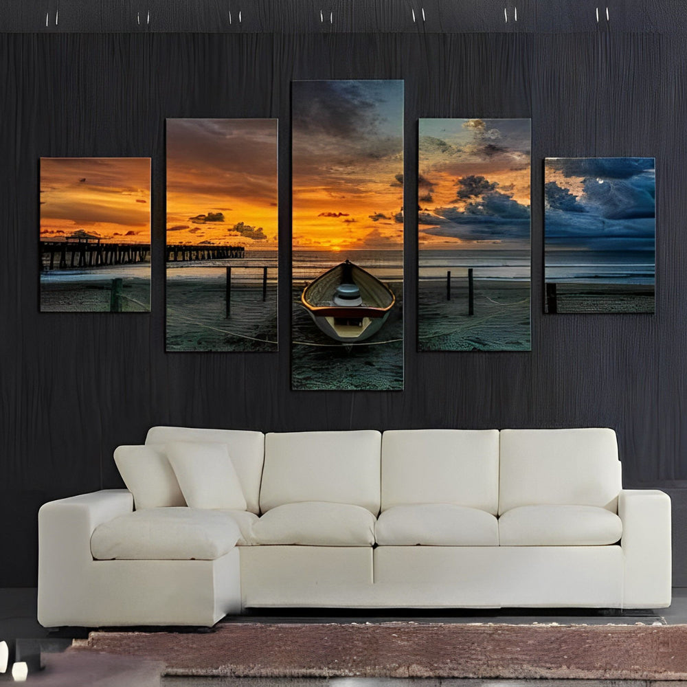 Verbazingwekkend Kustdecor bij Schemer 5 Platen Diamond Painting