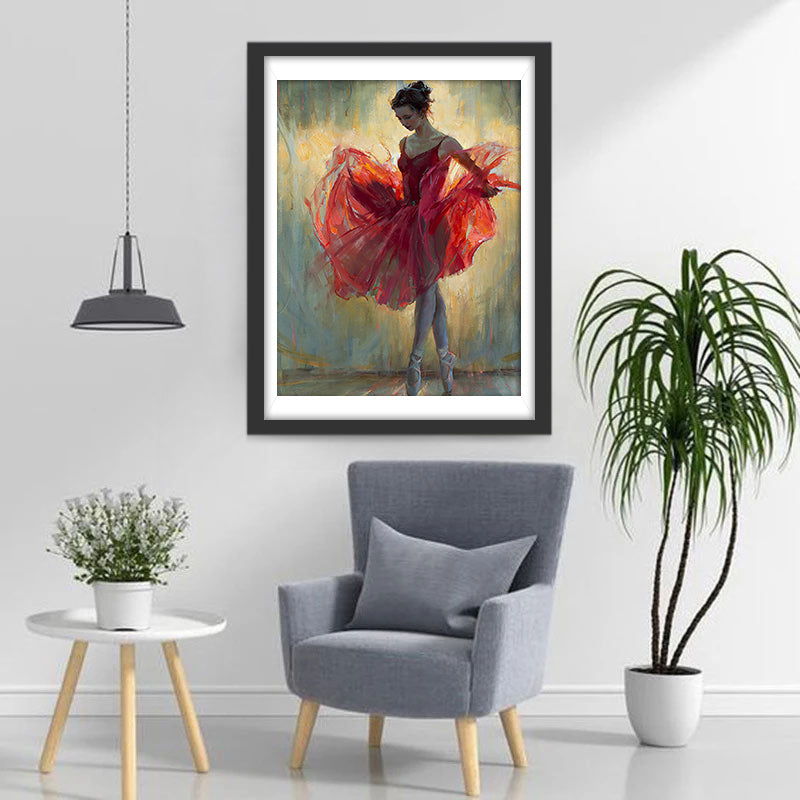 Vloeiende Dans Diamond Painting