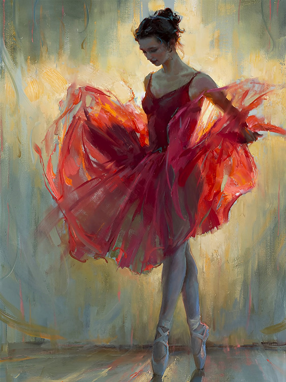 Vloeiende Dans Diamond Painting