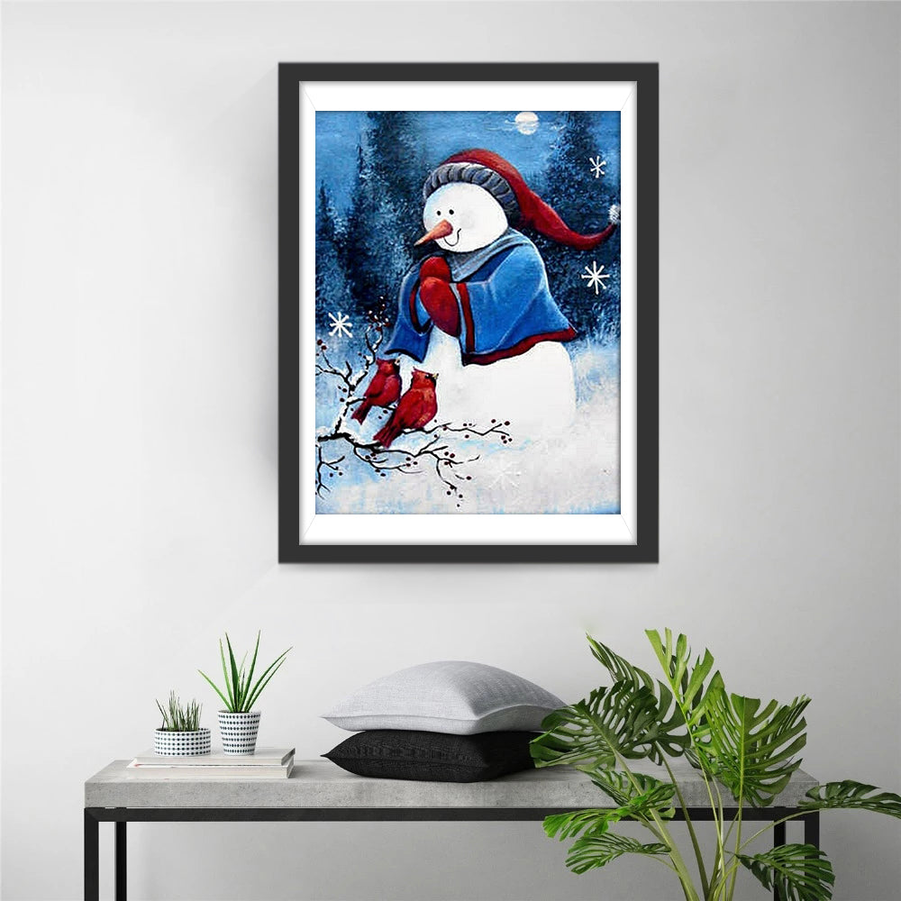 Vriendjes in de Sneeuw Diamond Painting