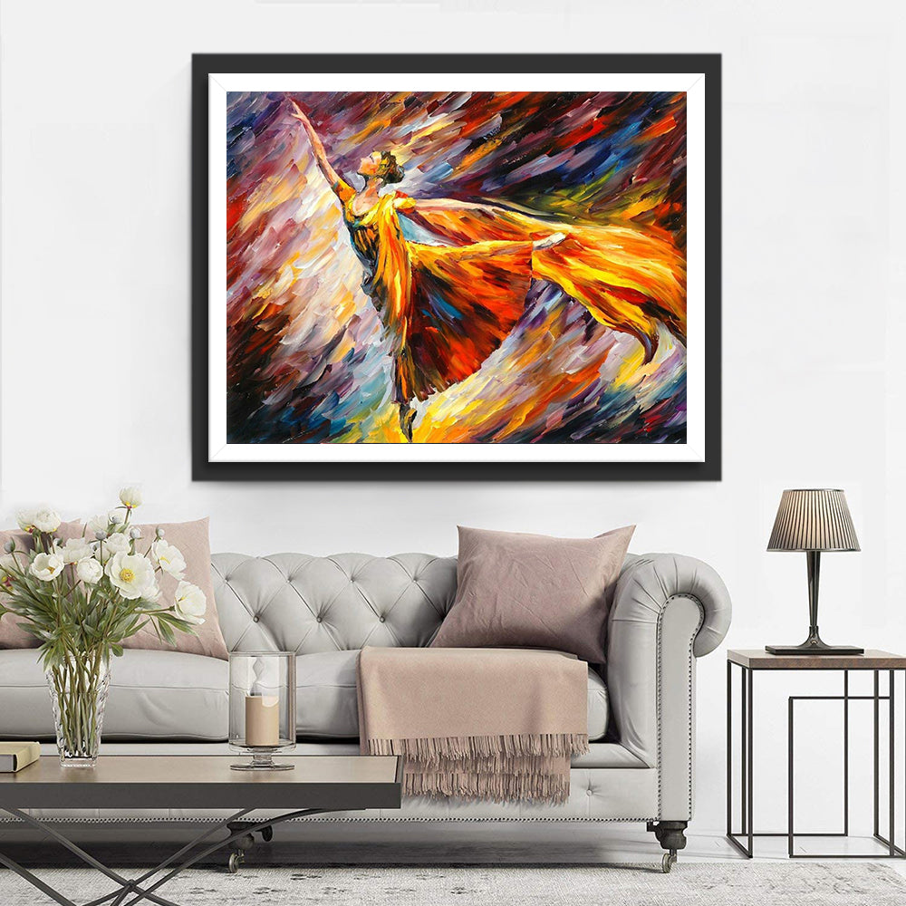Vurige Dans Diamond Painting
