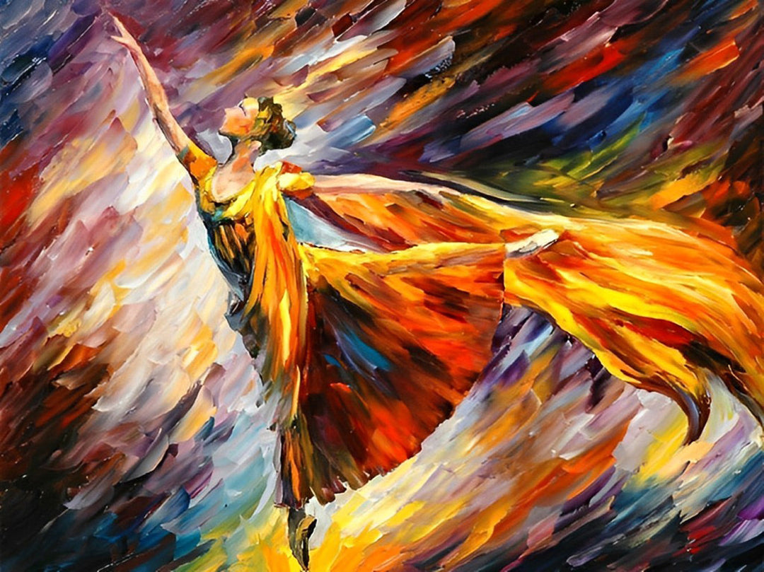 Vurige Dans Diamond Painting