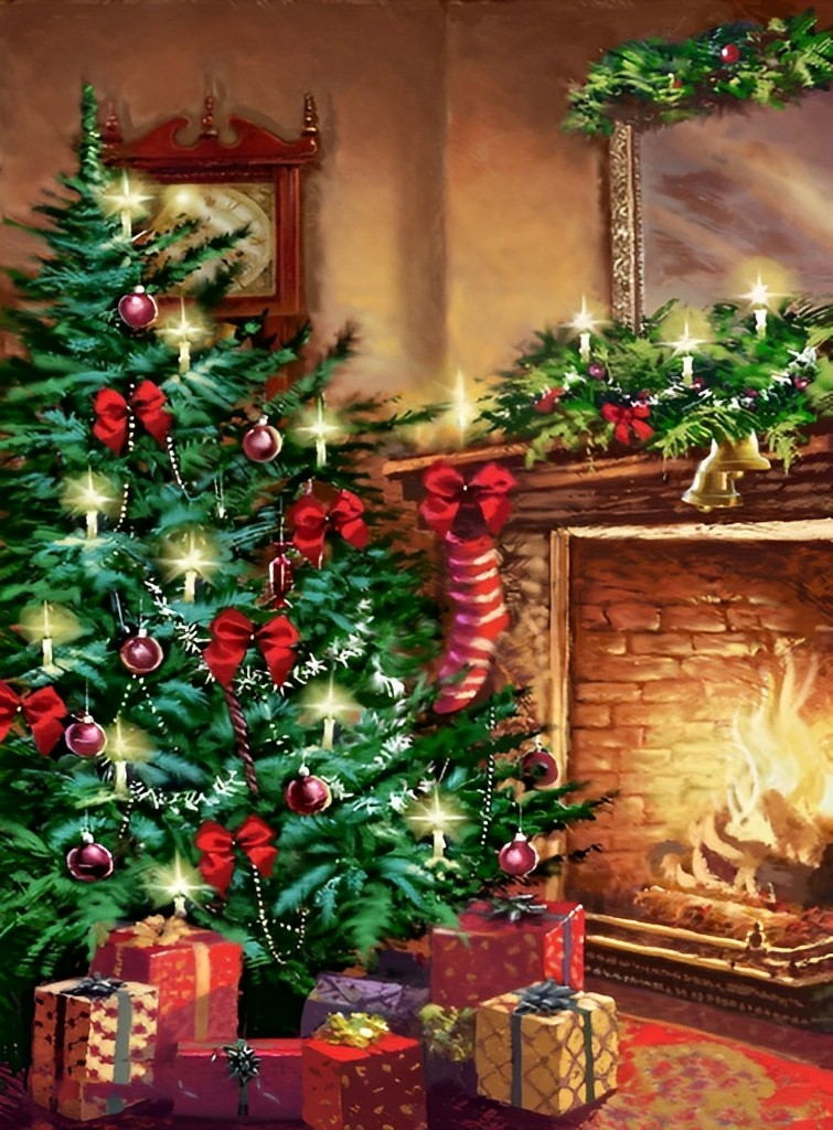 Warm Kerstgevoel Diamond Painting