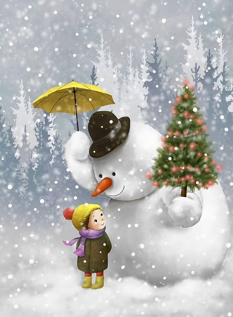 Warm Kerstmoment met het Kind Diamond Painting