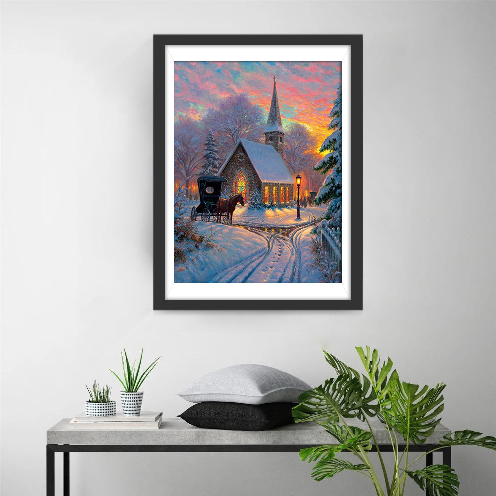 Winters Plaatj Diamond Painting
