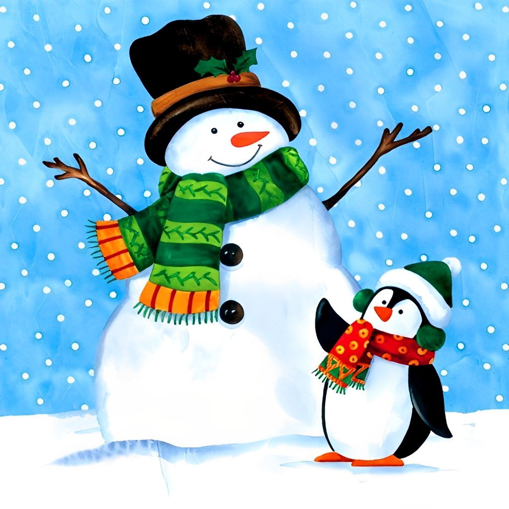 Winterse Pret Diamond Painting