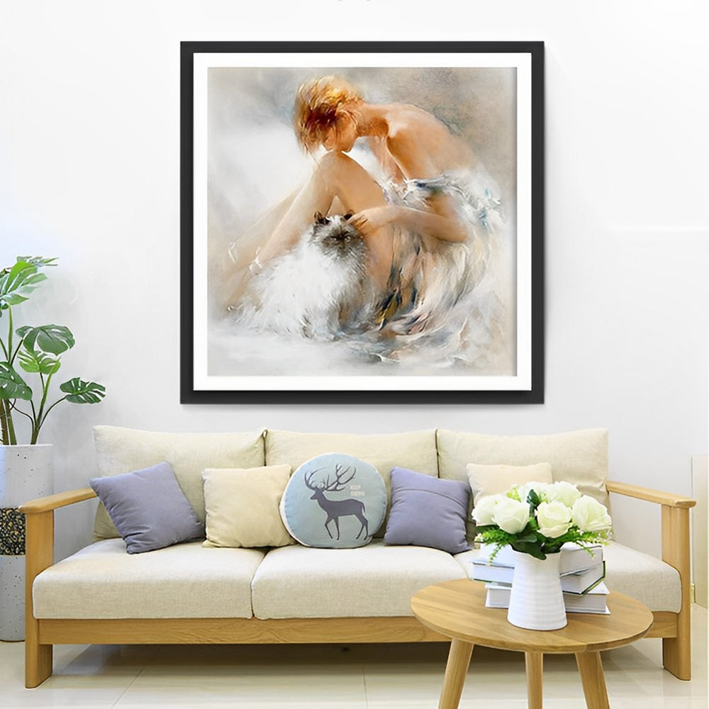 Zachte Intimiteit Diamond Painting