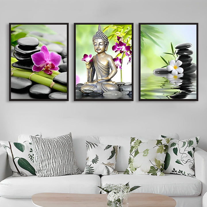 Zen-sfeer 3 Platen Diamond Painting