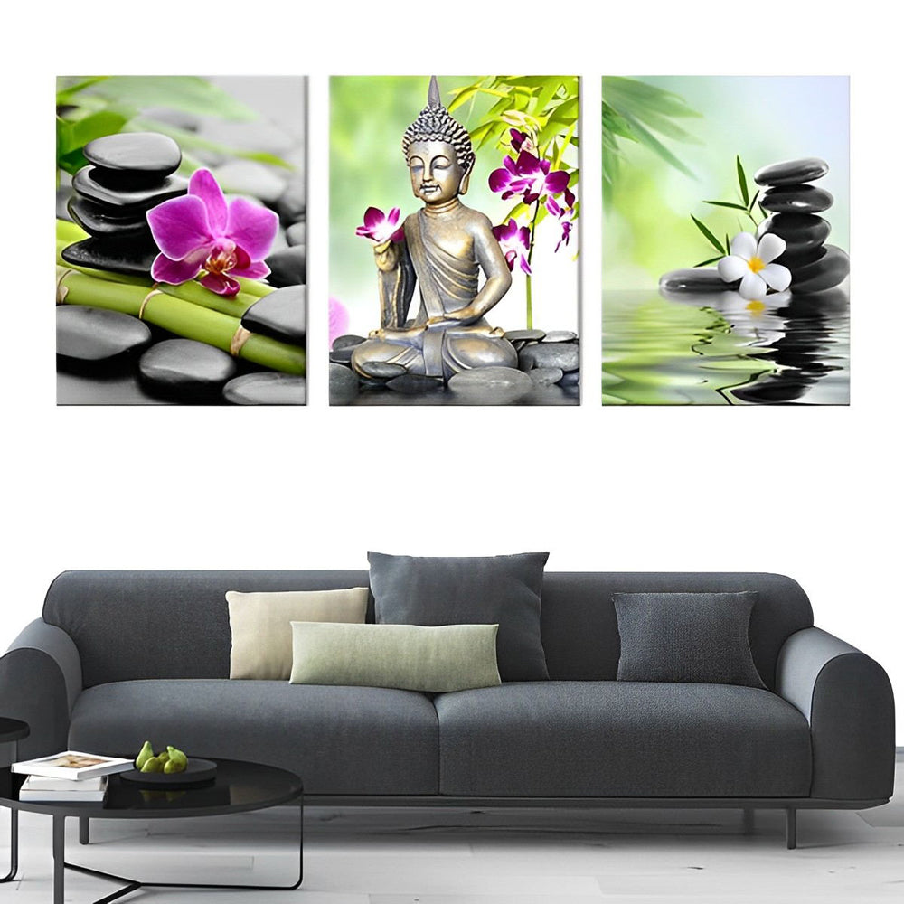 Zen-sfeer 3 Platen Diamond Painting