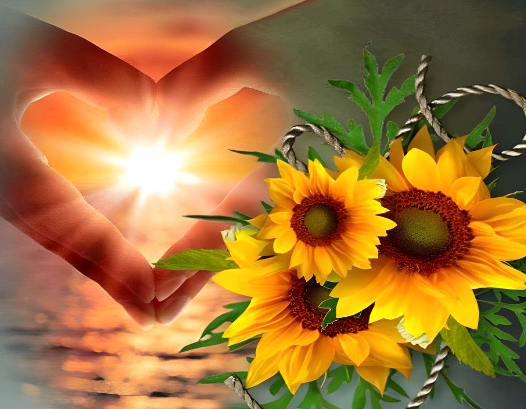Zonnebloem Diamond Painting